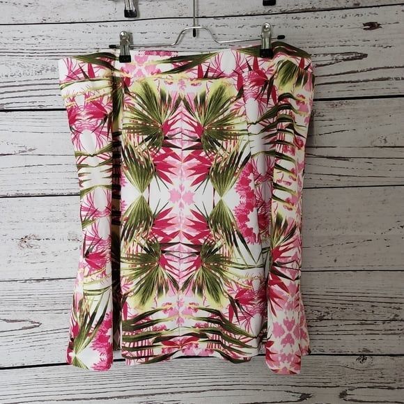 INC Floral A-Line Skirt Size 3X NWT - Picture 3 of 3
